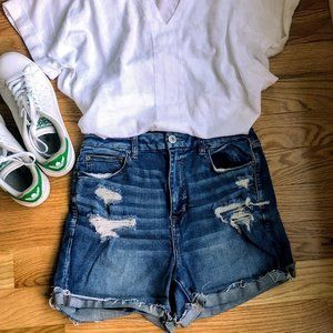 American Eagle "Curvy Hi-Rise Shortie" sz 10